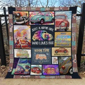 Hippie Quilt Blanket Ver 24  Quilt